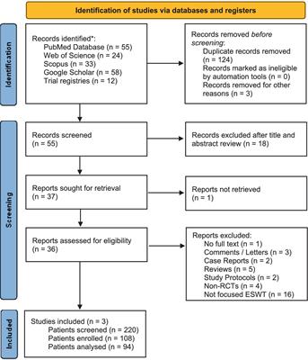Focused extracorporeal shockwave therapy for the treatment of low back pain: a systematic review